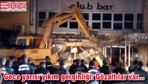 Bakırköy Spor Vakfı Sosyal Tesisleri yıkıldı