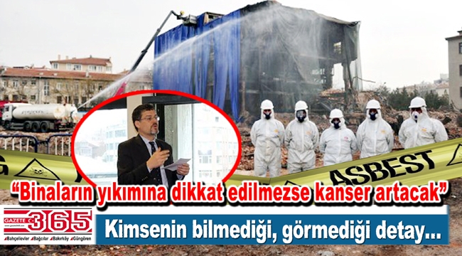 Berke Merter kentsel dönüşümde 'asbest' riskini meclise taşıdı