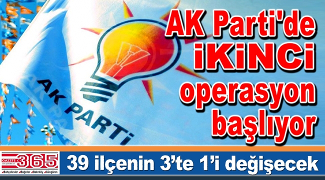 ‘İstanbul’da operasyon; 39 ilçenin üçte biri değişecek…’