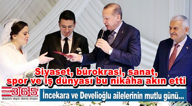 Osman Develioğlu oğlu Ahmet Safa'yı evlendirdi