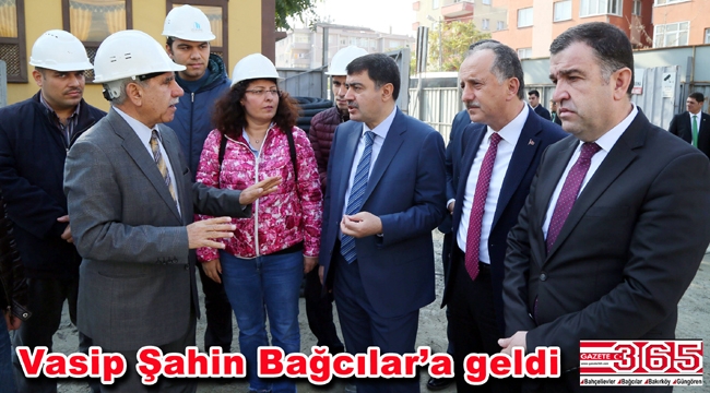 Vali Şahin Bağcılar Hükümet Konağı inşaatını inceledi