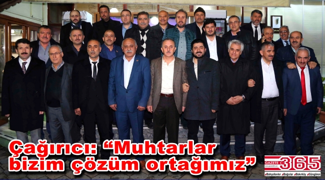 Bağcılar'da yılın son 'Muhtarlar Buluşması' gerçekleştirildi