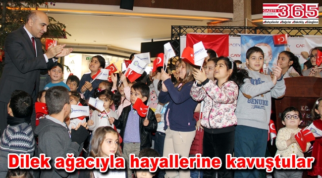Bakırköy'de çocukların dilekleri gerçekleşti