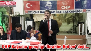 CHP Bağcılar Gençlik Kolu Başkanı Av. İbrahim Erdem oldu