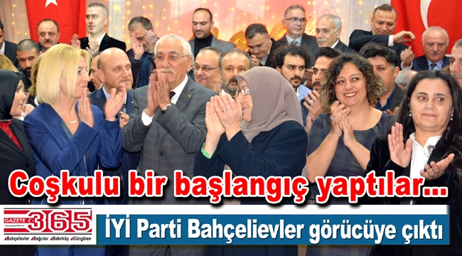 İYİ Parti Bahçelievler Teşkilatı tanışma yemeği düzenledi