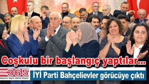 İYİ Parti Bahçelievler Teşkilatı tanışma yemeği düzenledi