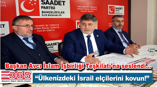 Saadet Partisi Bahçelievler Teşkilatı gazeteciler ve muhtarlarla buluştu