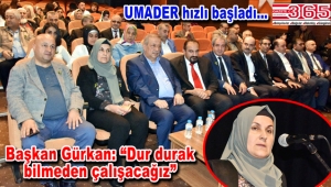 Zeynep Gürkan UMADER'in Genel Başkanı oldu