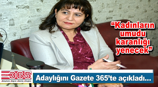 Gülsüm Öner Yetkin CHP Bahçelievler İlçe Kadın Kolu Başkanlığı'na aday oldu
