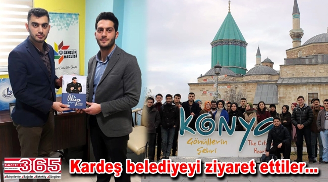 Bağcılarlı gençler Konya'ya çıkarma yaptı