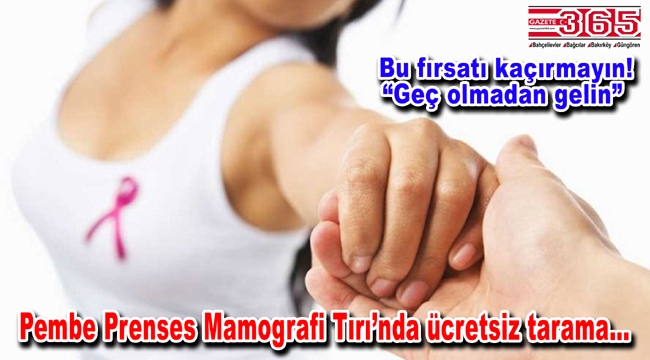 Bahçelievler İlçe Sağlık Müdürlüğü ücretsiz meme kanseri taraması yapacak
