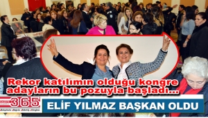 CHP Bahçelievler Kadın Kolu Başkanlığı'na Elif Yılmaz seçildi