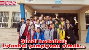 Kuleli Ortaokulu öğrencileri Bahçelievler şampiyonu oldu