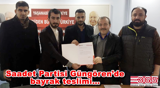 Saadet Partisi Güngören Gençlik Kolu Başkanlığı'na Mesut Karadağ atandı