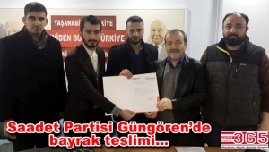 Saadet Partisi Güngören Gençlik Kolu Başkanlığı'na Mesut Karadağ atandı