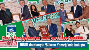 BBSK 'Kuraş Şampiyonası' sürecindeki destekçilerine teşekkür etti
