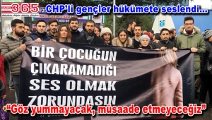 CHP Bahçelievler gençliği çocuk istismarına tepki gösterdi 