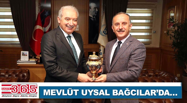 İBB Başkanı Mevlüt Uysal Bağcılar Belediyesi'ni ziyaret etti