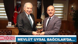 İBB Başkanı Mevlüt Uysal Bağcılar Belediyesi'ni ziyaret etti