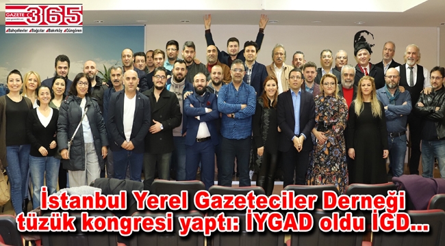 İstanbul Yerel Gazeteciler Derneği'nin adı üyelerin kararıyla değiştirildi