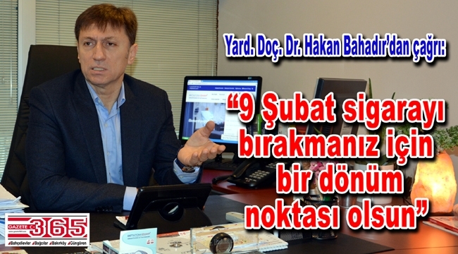 Yeşilay Bahçelievler Şube Başkanı Yard. Doç. Dr. Hakan Bahadır’dan çağrı... 