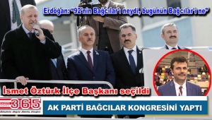 AK Parti Bağcılar İlçe Başkanlığı'na İsmet Öztürk seçildi