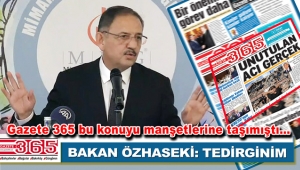 Bakan Mehmet Özhaseki'nden belediyelere deprem uyarısı: Tedirginim…