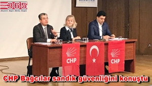 CHP Milletvekili Emre ile PM Üyesi Günaydın Bağcılar'da panele katıldı