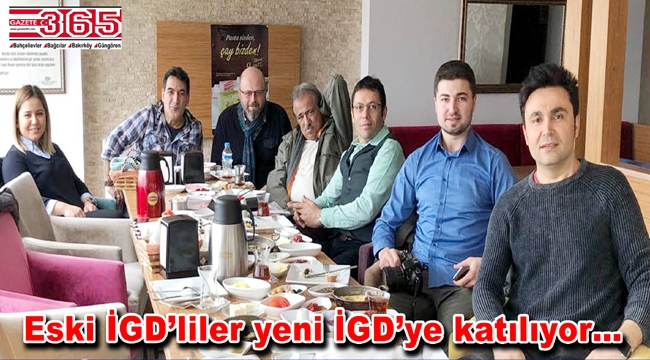 İstanbul Gazeteciler Derneği (İGD)'ye yoğun katılım…