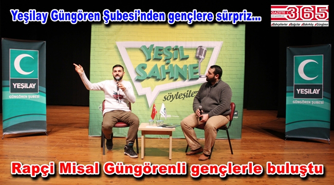 Rapçi Misal Güngörenli gençleri bağımlılığa karşı uyardı