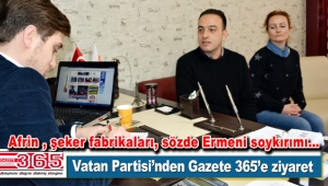 Vatan Partisi yöneticilerinden tepki: "Şeker fabrikaları vatandır, satılamaz"