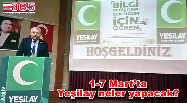 Yeşilay Güngören Başkanı Mehmet Yıldız: “Bağımlılıklarla mücadele için bir nedenimiz var”