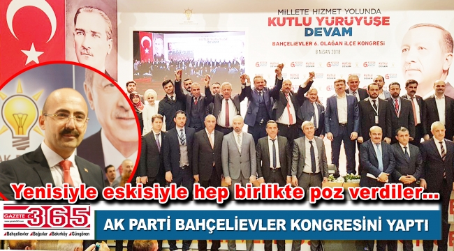 AK Parti Bahçelievler İlçe Başkanlığı'na Ramazan Açıkgöz seçildi