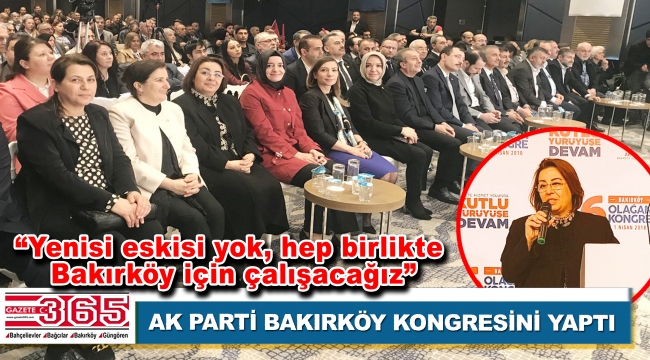 AK Parti Bakırköy İlçe Başkanlığı'na Tülin Mazlumoğlu Kestane seçildi