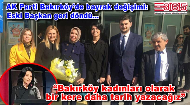 AK Parti Bakırköy Kadın Kolu Başkanlığı'na Berrin Toktaş seçildi