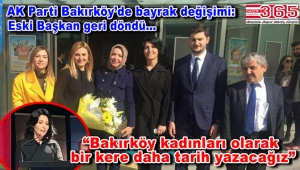 AK Parti Bakırköy Kadın Kolu Başkanlığı'na Berrin Toktaş seçildi