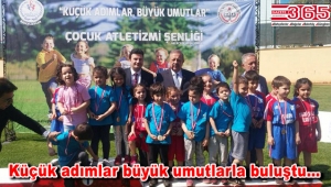 Bahçelievler Çocuk Atletizm Şenliği'nde ödüller sahiplerini buldu