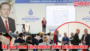 İstanbul muhtarları Afyon'da eğitim aldı 