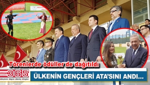 19 Mayıs ülke genelinde coşkuyla kutlandı