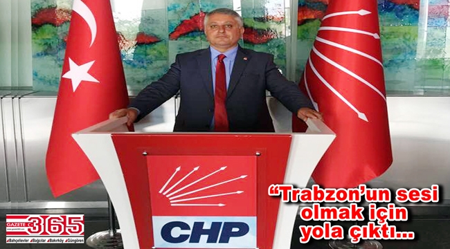 Emin Uludüz CHP Trabzon Milletvekili A. Adayı oldu