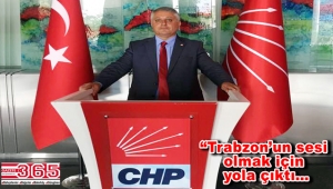 Emin Uludüz CHP Trabzon Milletvekili A. Adayı oldu