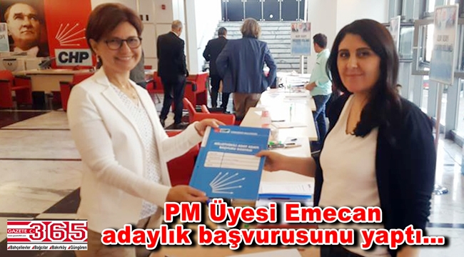 Emine Gülizar Emecan CHP İstanbul 3. Bölge Milletvekili A. Adayı oldu