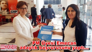 Emine Gülizar Emecan CHP İstanbul 3. Bölge Milletvekili A. Adayı oldu