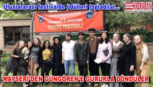 Güngören Erdem Beyazıt Anadolu Lisesi'ne 3 ödül birden…