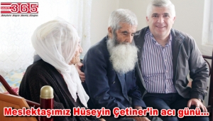 Hüseyin Çetiner’in babası vefat etti