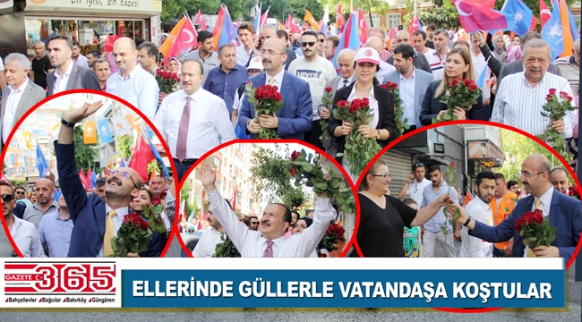 AK Parti Bahçelievler'in 'Sevgi Yürüyüşü' yoğun ilgi gördü