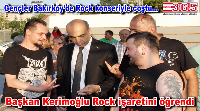 Bakırköy'de Rock fırtınası esti