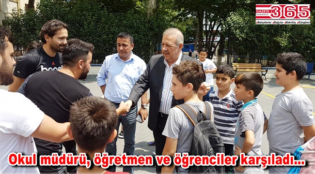 Başkan Osman Develioğlu Kuleli Ortaokulu'nu ziyaret etti