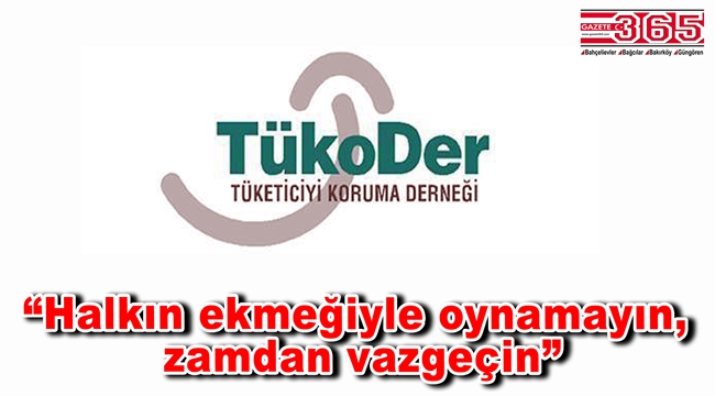 TükoDer ekmek zammına tepki gösterdi, çağrı yaptı…