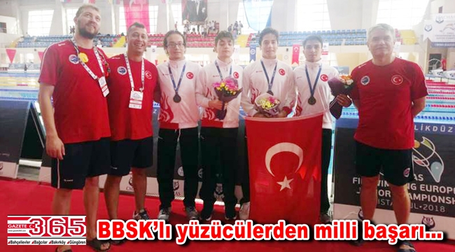 BBSK sporcuları Avrupa Gençler Şampiyonası'na damga vurdu